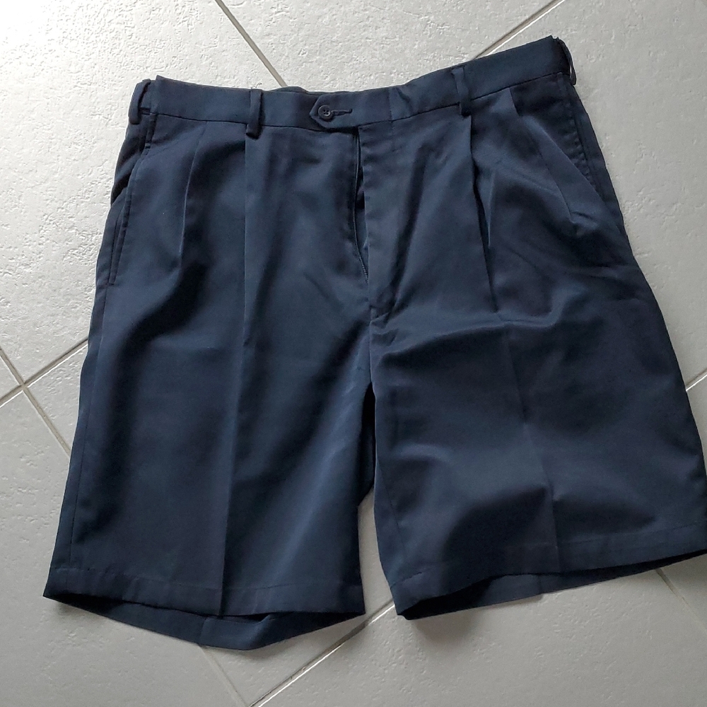 Jos. A. Bank Dark Blue Flat Front Shorts
